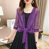 Chiffon Blouse – Lightweight Chiffon Front-Tie Blouse for Women