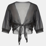 Chiffon Blouse – Lightweight Chiffon Front-Tie Blouse for Women