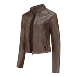 NAJLA - Elegant leather jacket for every occasion