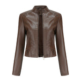 NAJLA - Elegant leather jacket for every occasion
