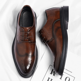 Verona Leather Brogue Dress Shoes