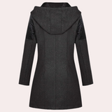 KEISY - Elegant Women's Hooded Jacket for a Chic Appearance