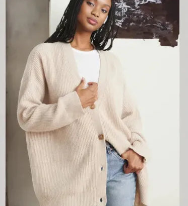 Olivia™ - V-neck Cashmere Cardigan