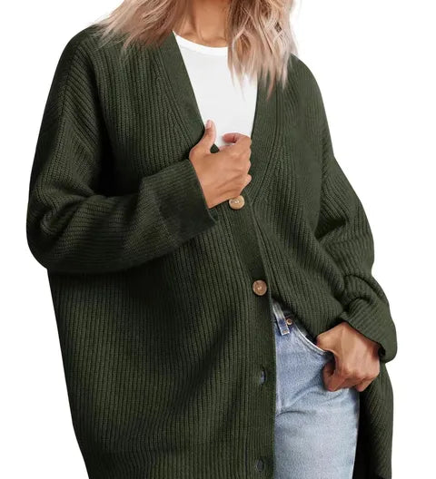Olivia™ - V-neck Cashmere Cardigan