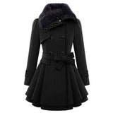 Eliza - Stylish and luxurious long winter coat for women