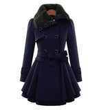 Eliza - Stylish and luxurious long winter coat for women