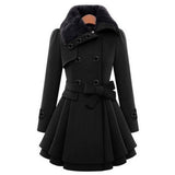 Eliza - Stylish and luxurious long winter coat for women