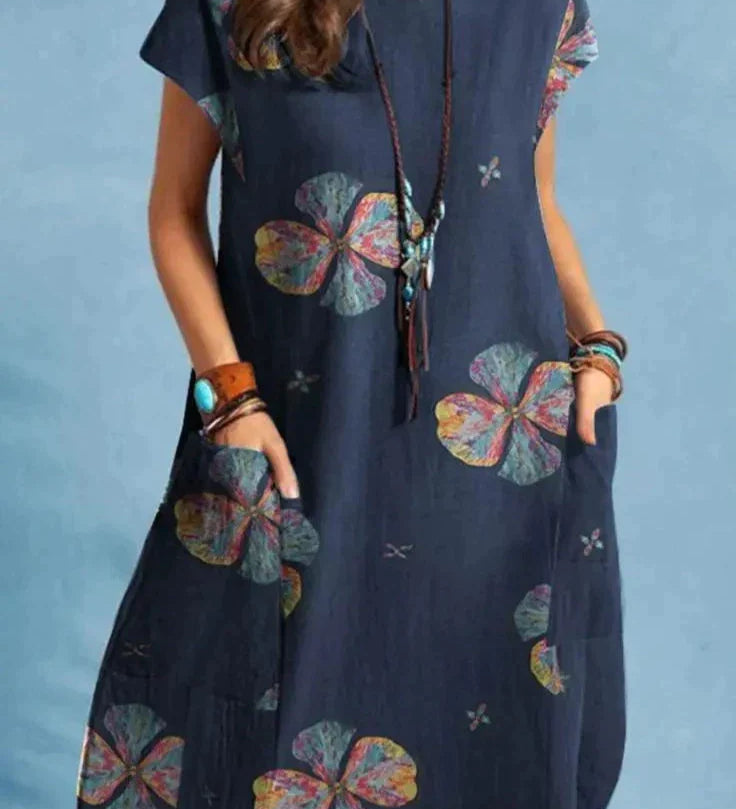 Amelia™ - Elegant Vintage Midi Dress