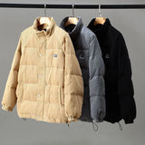 Ethan Gallagher | Men's Corduroy Puffer Jacket For Men
