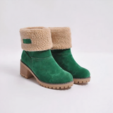 Stylish boots with square heel - Haven