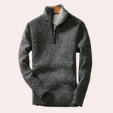 BRICE - Stylish and Comfortable Neck Zip Sweater for the Modern Man