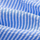 Striped Button-Up Seersucker Shirt