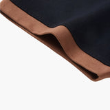 Enzo Laurent | Contrast Collar Polo with Modern Leisure Elegance For Men