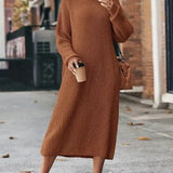 Zara™ - Textured Knit Dress