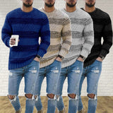 LANDYN - Stylish Norwegian jumper with chunky knit for men