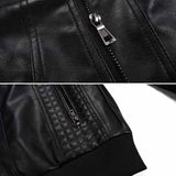 Luca Moretti | Premium Hooded Leather Jacket For Men