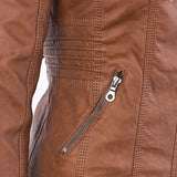 Stylish Leather Summer Coat for Ladies - LIESL