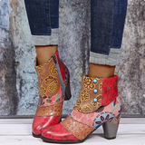 Stylish Waterproof Retro Boots - Lois