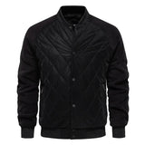 Luca Moretti | Quilted Bomber Jacket With Luxe Comfort For Men