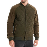 Luca Moretti | Quilted Bomber Jacket With Luxe Comfort For Men