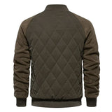 Luca Moretti | Quilted Bomber Jacket With Luxe Comfort For Men