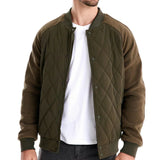Luca Moretti | Quilted Bomber Jacket With Luxe Comfort For Men