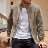 Luca Bianchi | Premium Suede-Touch Bomber Jacket For Men