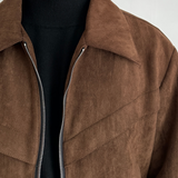 Marco Bellini | Suede Luxe Zip Jacket For Men