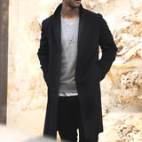 Gabriel Moretti | Classic Long Trench Coat For Men