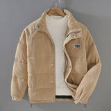 Ethan Gallagher | Men's Corduroy Puffer Jacket For Men