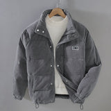 Ethan Gallagher | Men's Corduroy Puffer Jacket For Men