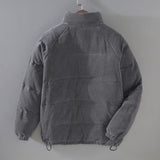Ethan Gallagher | Men's Corduroy Puffer Jacket For Men