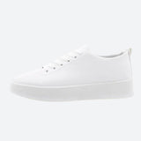 Stylish vegan leather trainers - Pran