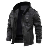 FLOKI - Trendy Leather Jacket for a Stylish Look