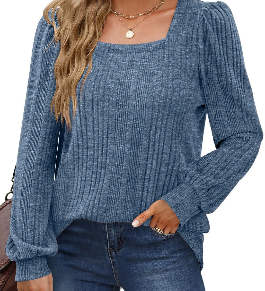 Scarlett™ - Trendy Top with Stylish Neckline