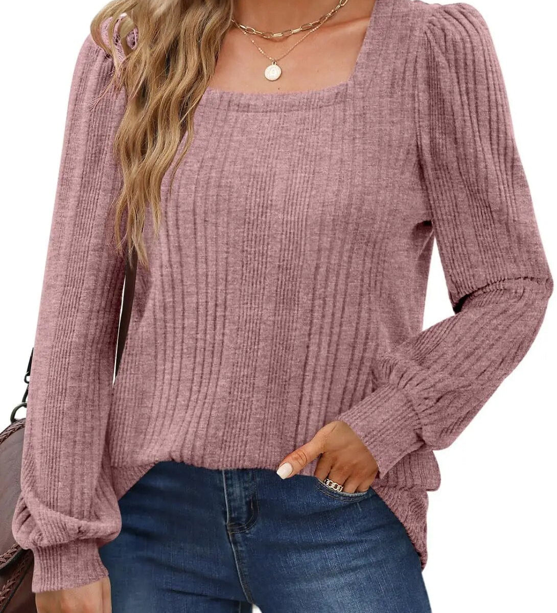 Scarlett™ - Trendy Top with Stylish Neckline