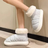 Sarah - Luxury Plush Winter Ankle Boots for a Pampered Moment