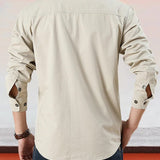 Nate™ - Cotton Solid Color Shirt