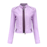 NAJLA - Elegant leather jacket for every occasion