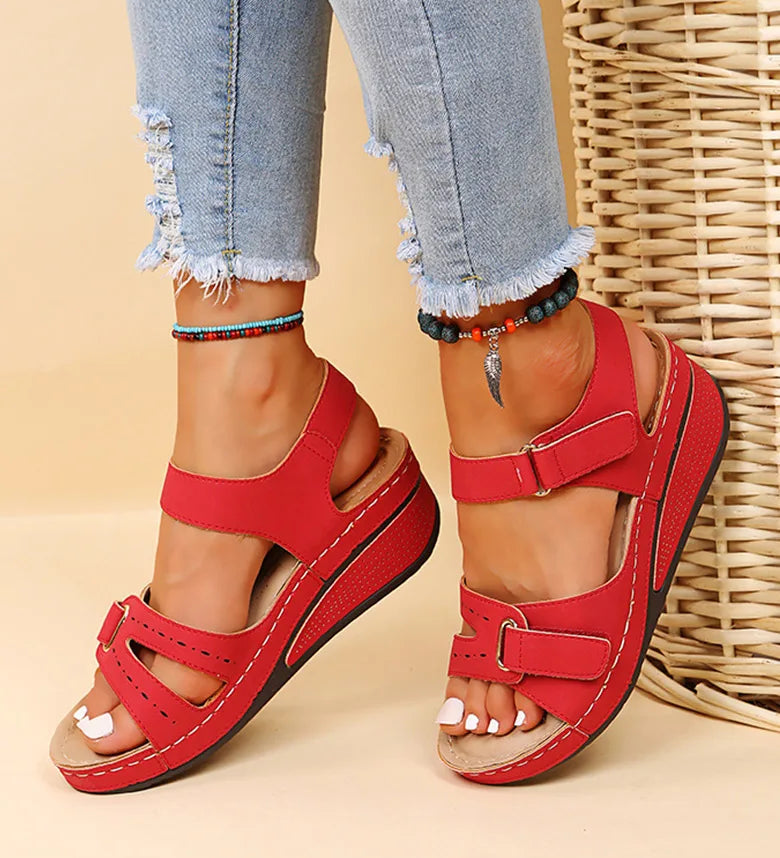 Veritty - Women's Wedge Heel Sandals with Luxury Soft Soles for Ultimate Comfort