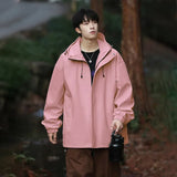 Theo Laurent | Lightweight Hooded Windbreaker For Men