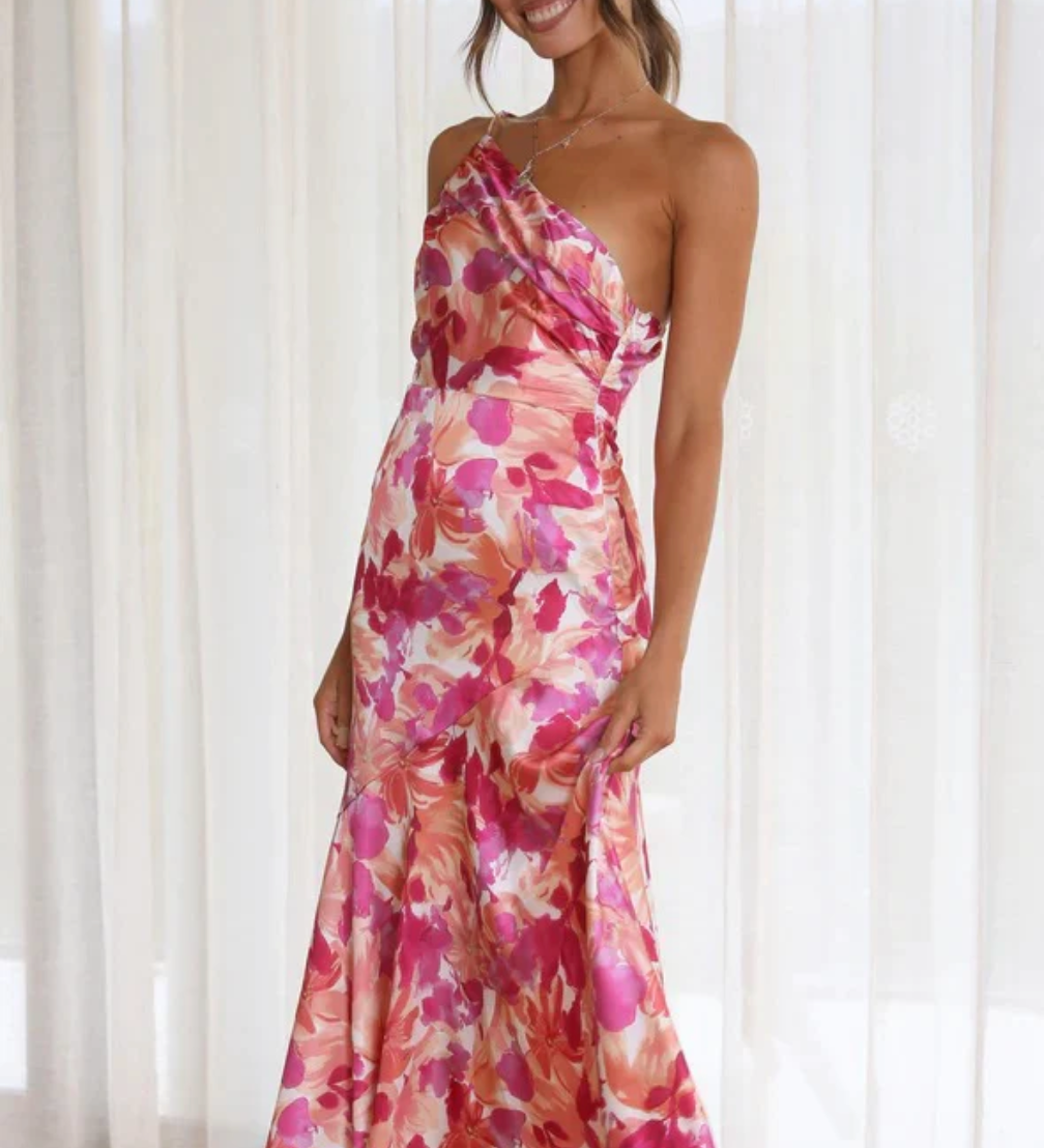 Sophie™ - Elegant Floral Summer Dress