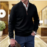 Luke™ - Polished Zip-Up Sweater