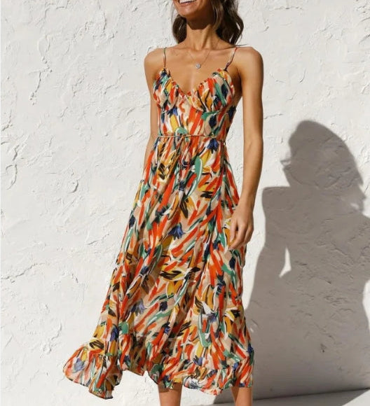 Sara™ - Colourful Summer Dress