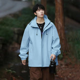 Theo Laurent | Lightweight Hooded Windbreaker For Men