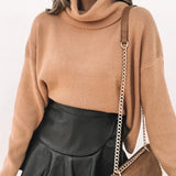 Marlena - Faux leather mini skirt