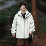 Theo Laurent | Lightweight Hooded Windbreaker For Men