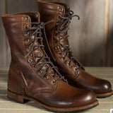 Stylish Leather Women's Boots by Annie