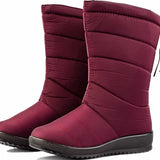 Modern Madeline - Stylish waterproof mid-length boots