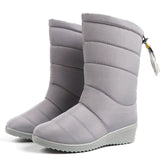 Modern Madeline - Stylish waterproof mid-length boots